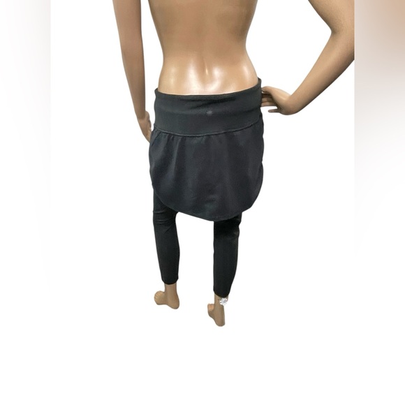 Athleta Elation 2 in 1 Women’s Size Large 7/8 Tight in Powervita, Black - Picture 5 of 8